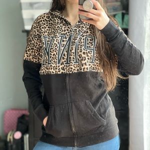 Sz XS VS PINK Lightweight Cheetah Hoodie
